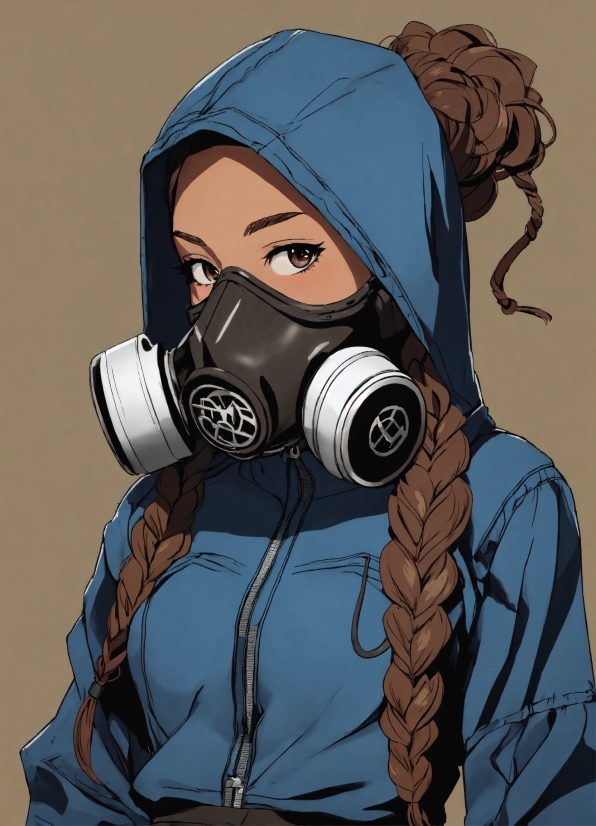 Gas Mask, Sleeve, Art, Cartoon, Cool, Eyewear