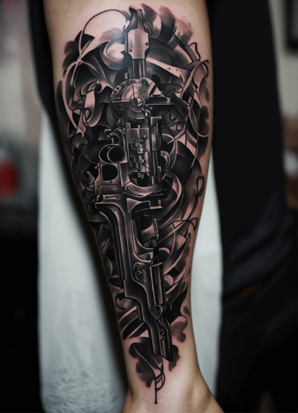 Joint, Leg, Sleeve, Thigh, Font, Tattoo