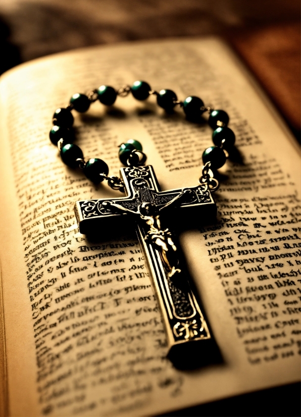 Crucifix, Cross, Religious Item, Font, Artifact, Jewellery