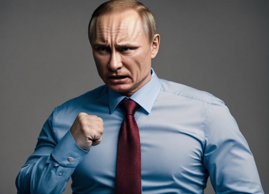 Dress Shirt, Tie, Sleeve, Gesture, Collar, Flash Photography