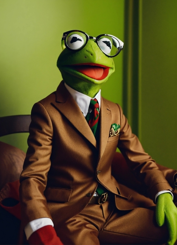 Vertebrate, Eyewear, Toy, Blazer, Suit, Formal Wear