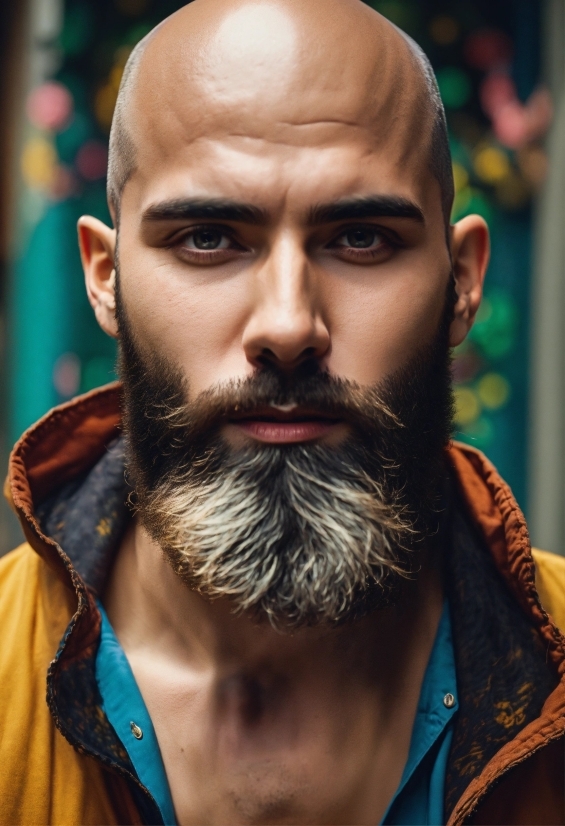 Forehead, Photograph, Beard, Jaw, Ear, Facial Hair