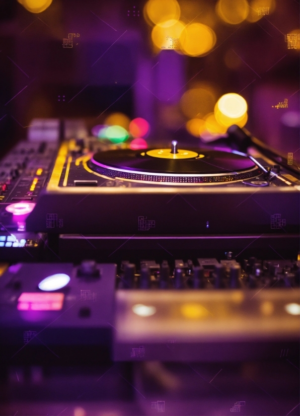 Purple, Entertainment, Music, Deejay, Audio Equipment, Magenta