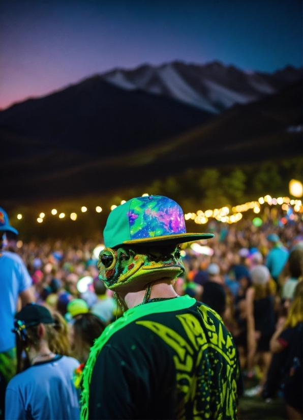 Mountain, Sky, Entertainment, Tree, Recreation, Hat