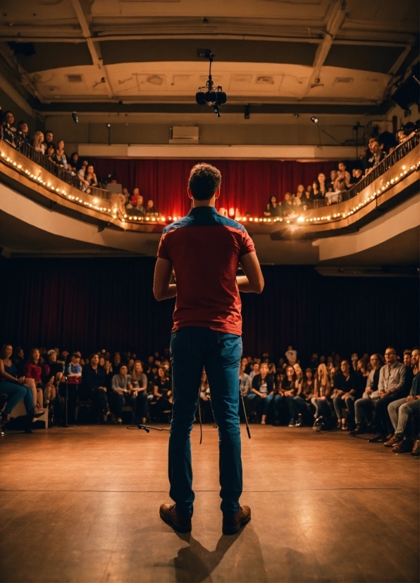 Lighting, Entertainment, Performing Arts, Crowd, Building, Hall