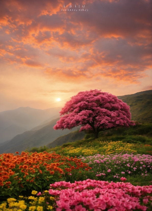 Flower, Cloud, Sky, Plant, Plant Community, Ecoregion