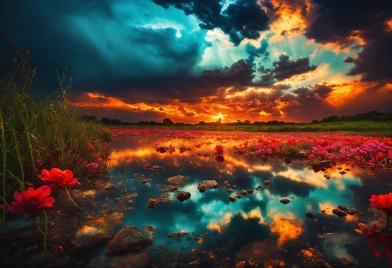 Cloud, Sky, Water, Atmosphere, Ecoregion, Plant