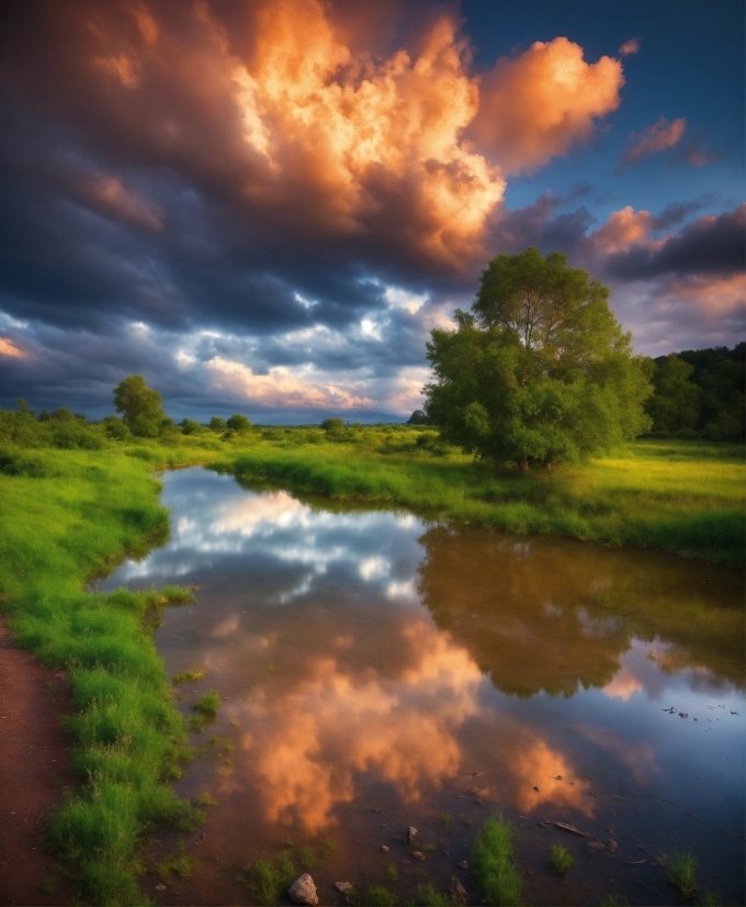 Cloud, Water, Sky, Plant, Atmosphere, Daytime