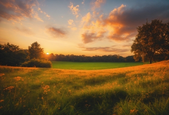 Cloud, Sky, Plant, Atmosphere, Daytime, Afterglow