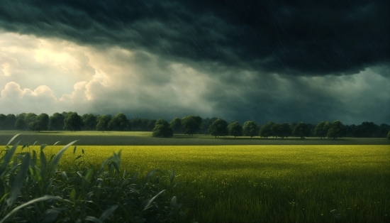 Cloud, Sky, Plant, Atmosphere, Natural Landscape, Tree