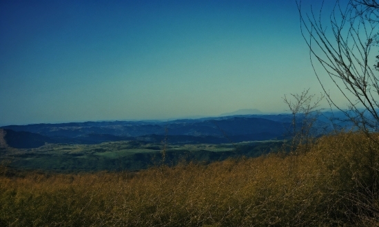 Sky, Plant, Natural Landscape, Natural Environment, Mountain, Grass