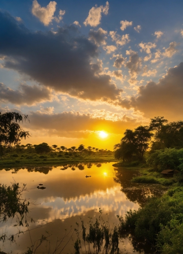 Cloud, Water, Sky, Water Resources, Atmosphere, Afterglow