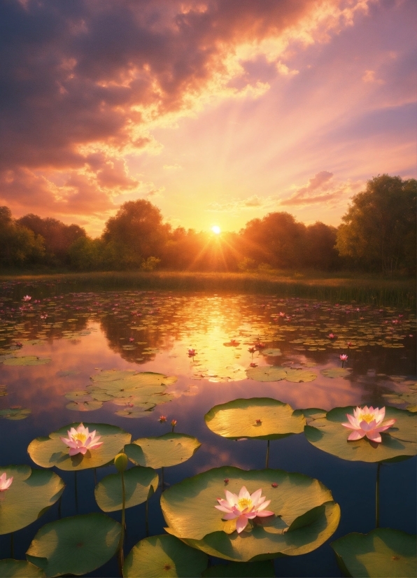 Cloud, Flower, Water, Plant, Sky, Water Resources