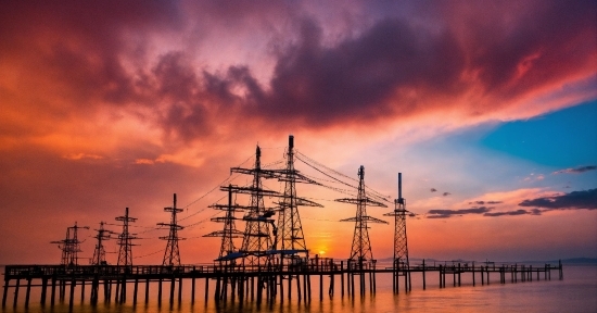 Cloud, Sky, Atmosphere, Water, Afterglow, Electricity