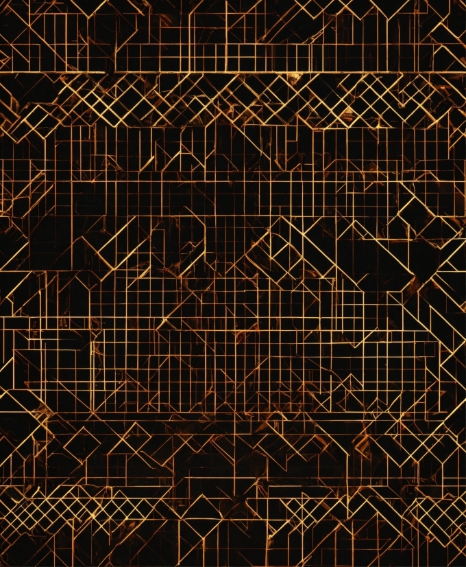 Brown, Font, Symmetry, Rectangle, Pattern, Art