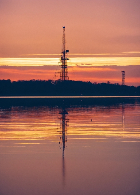 Water, Sky, Water Resources, Atmosphere, Cloud, Afterglow