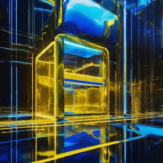 Water, Blue, Fluid, Yellow, Automotive Lighting, Rectangle