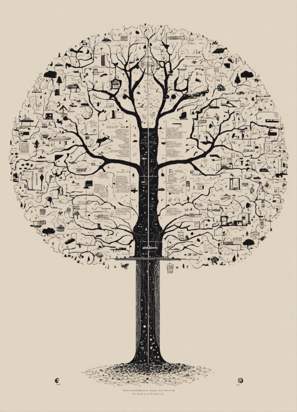 Plant, Tree, Twig, Trunk, World, Artifact