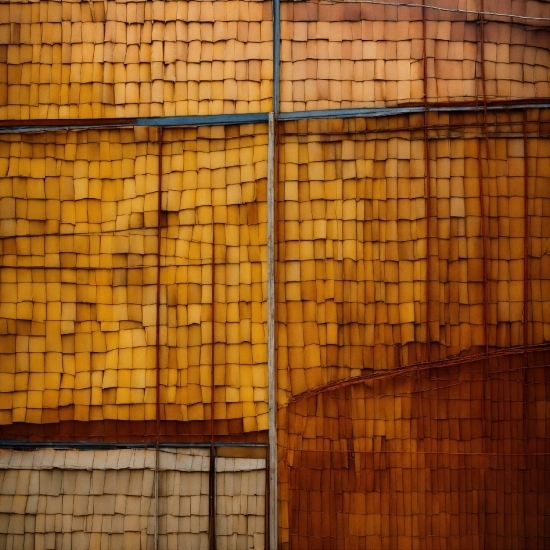 Wood, Amber, Orange, Rectangle, Brick, Brickwork