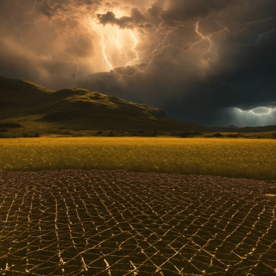 Cloud, Sky, Atmosphere, Lightning, Light, Thunderstorm