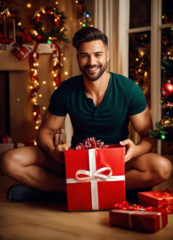 Smile, Muscle, Light, Lighting, Beard, Fun