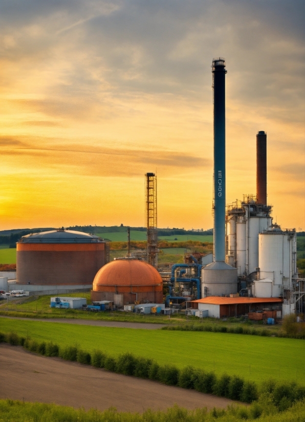 Cloud, Sky, Plant, Atmosphere, Building, Power Station