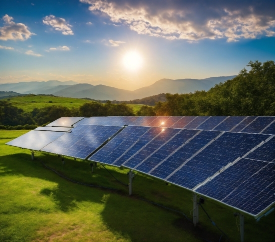 Sky, Cloud, Atmosphere, Daytime, Solar Power, Solar Panel