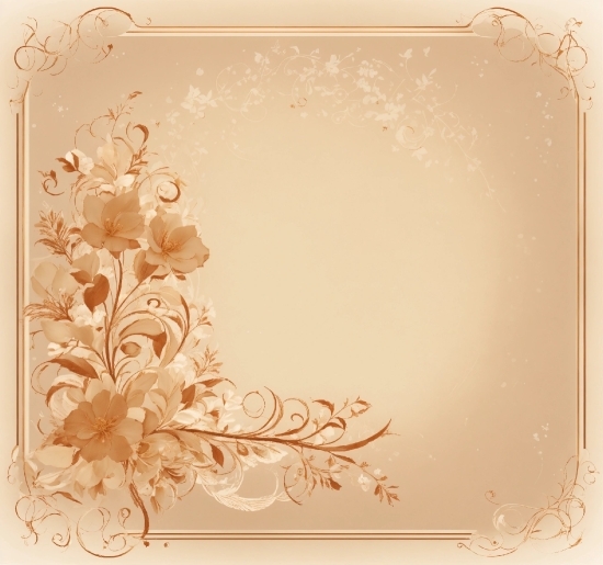 Rectangle, Twig, Serveware, Font, Pattern, Flower