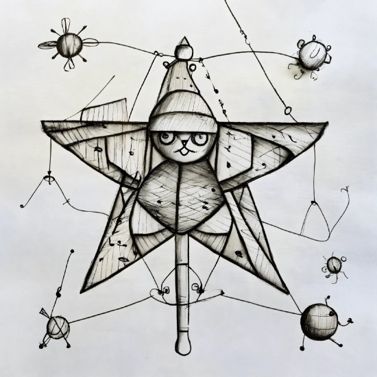 White, Art, Space, Drawing, Triangle, Illustration