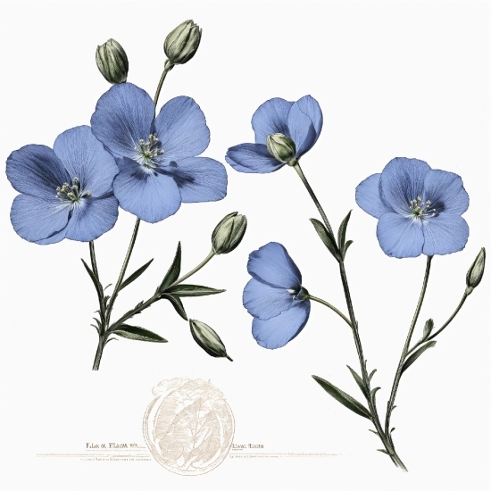 Flower, Plant, Petal, Azure, Flowering Plant, Creative Arts