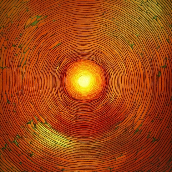 Orange, Amber, Pattern, Symmetry, Art, Circle