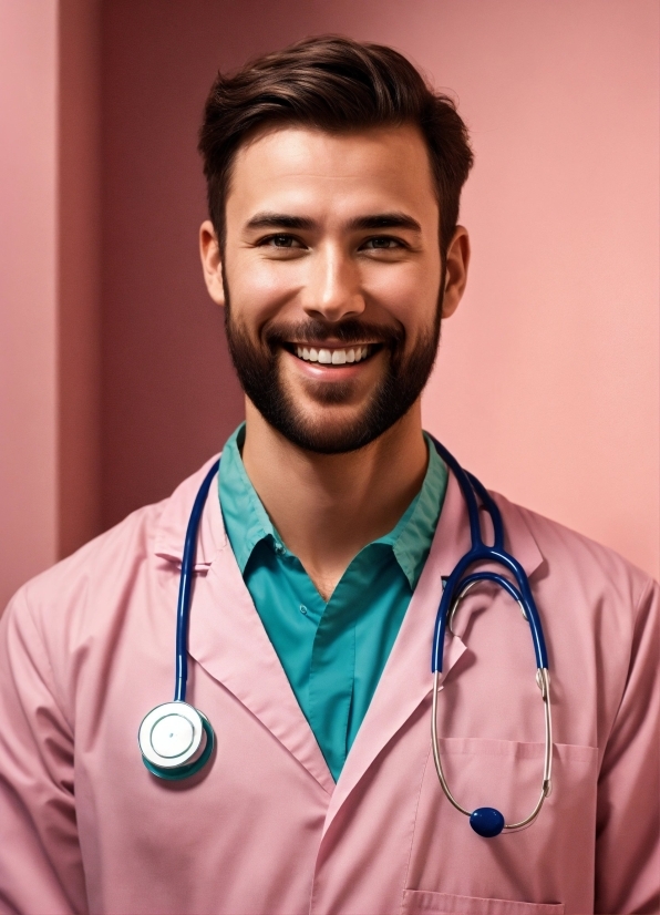 Smile, Jaw, Collar, Beard, Happy, Health Care