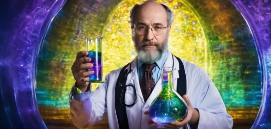 Glasses, Bottle, Drinkware, Beard, Gesture, Plastic Bottle