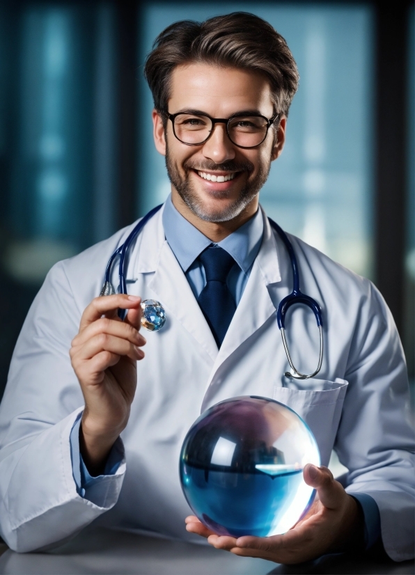 Glasses, Smile, Muscle, Vision Care, Human, Dress Shirt