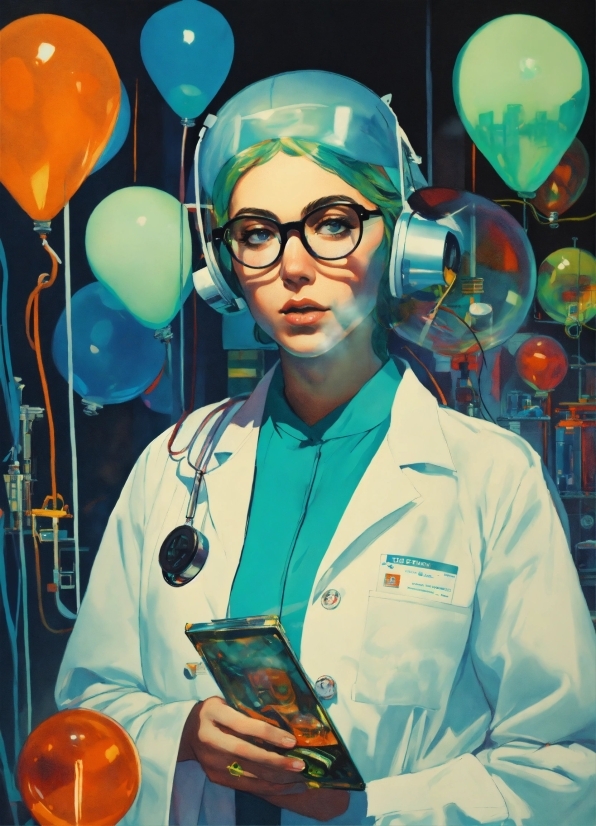 Glasses, Blue, Vision Care, Balloon, Eyewear, Electric Blue