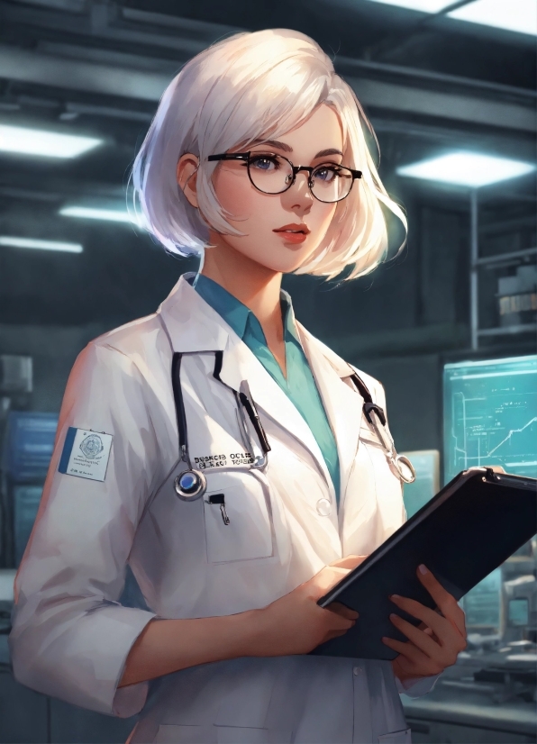 Sleeve, Computer, Stethoscope, Collar, Health Care, Service