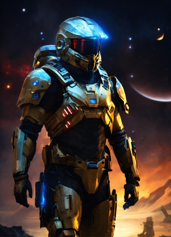 Helmet, Mecha, Space, Machine, Cg Artwork, Armour