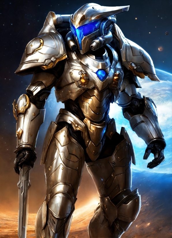 Cartoon, Cg Artwork, Armour, Art, Space, Machine