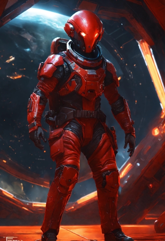 Helmet, Cg Artwork, Armour, Machine, Space, Fictional Character