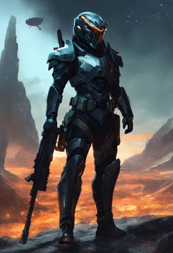 Sky, Cg Artwork, Action Film, Armour, Machine, Mecha