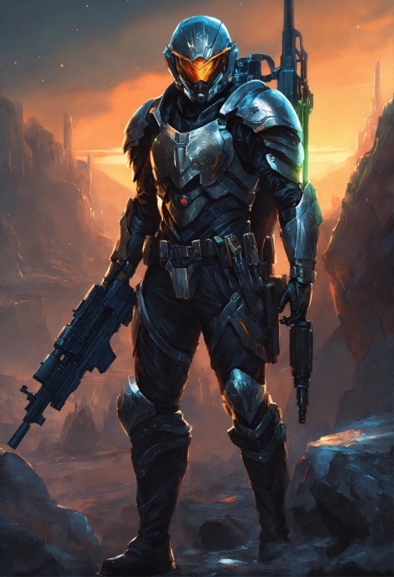 Cg Artwork, Action Film, Machine, Armour, Action-adventure Game, Illustration