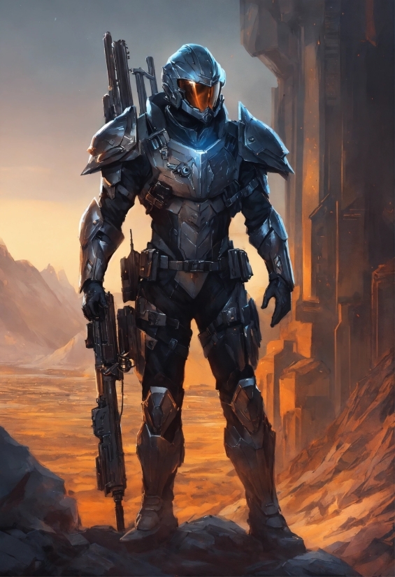 Armour, Action Film, Machine, Cg Artwork, Art, Mecha