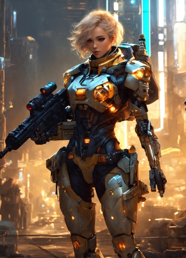 Cg Artwork, Armour, Ballistic Vest, Fictional Character, Machine, Action Figure