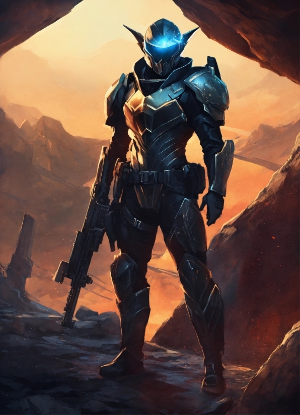 Cg Artwork, Art, Breastplate, Action Film, Sky, Armour