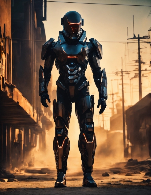 Cg Artwork, Machine, Armour, Action Film, Metal, Fictional Character