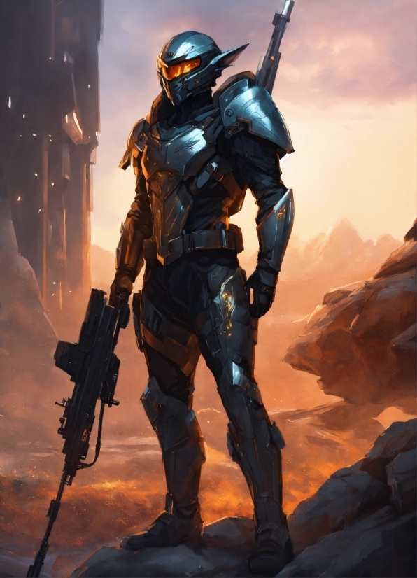 Cg Artwork, Helmet, Action Film, Art, Armour, Shooter Game