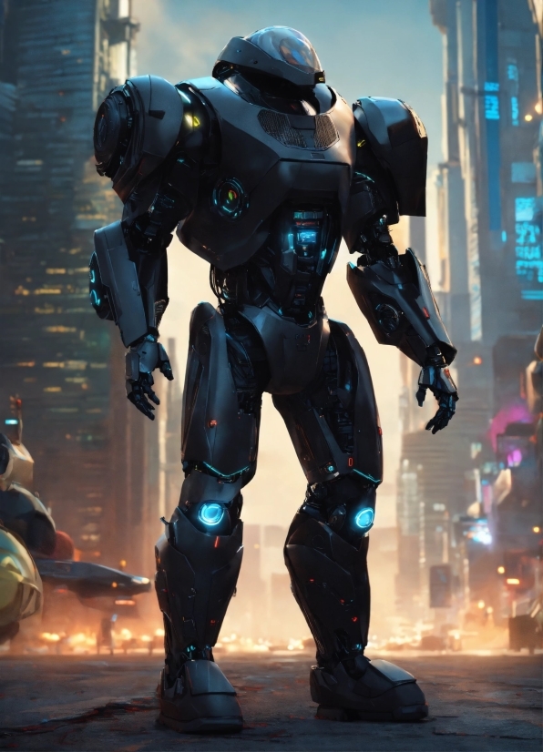 Art, Action Film, Machine, Mecha, Fictional Character, Armour