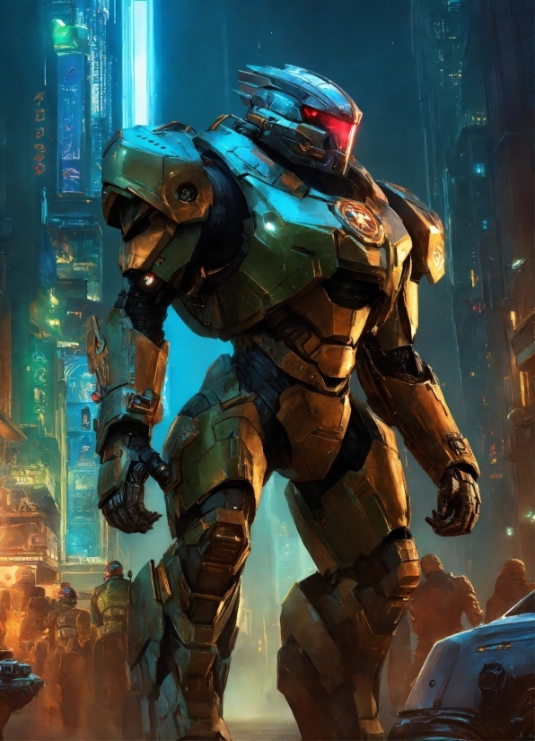 Cg Artwork, Art, Mecha, Technology, Machine, Action Film