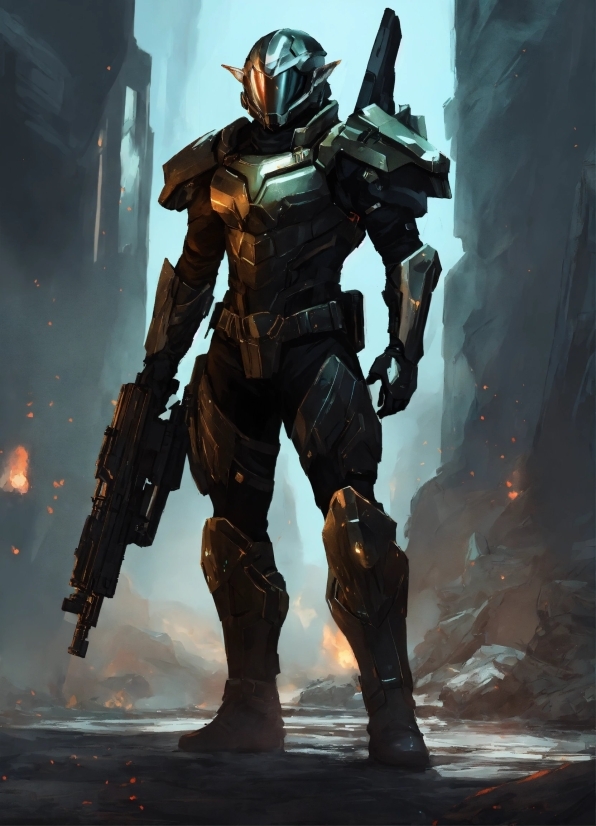 Action Film, Cg Artwork, Armour, Machine, Fictional Character, Art