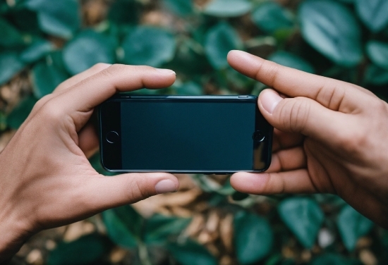 Hand, Green, Finger, Gadget, Gesture, Communication Device